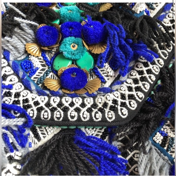 ANTIK BATIK PARIS Kilan Crossbody bag! Custom gems added for a little bling! - Picture 3 of 10